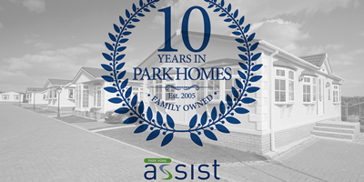 Park Home Assist 10 years badge