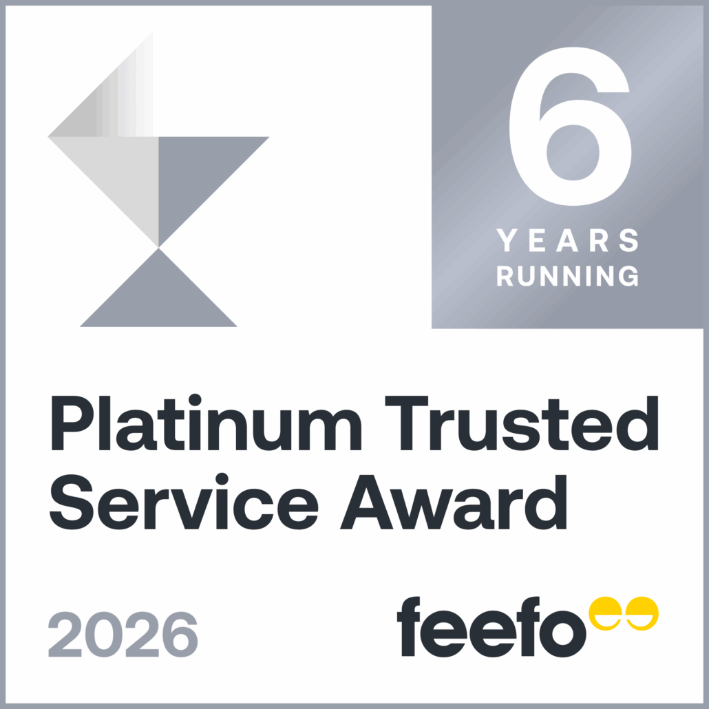 6 Years - Platinum Trusted Service Award 2026